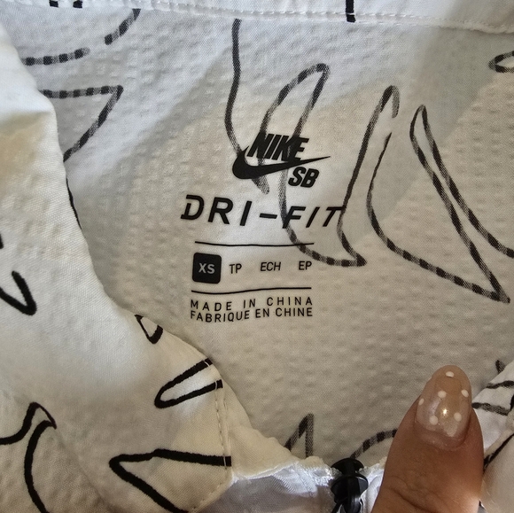 Nike SB Dri Fit Leaf Print Polo Shirt Men's Size XS. - Picture 4 of 8